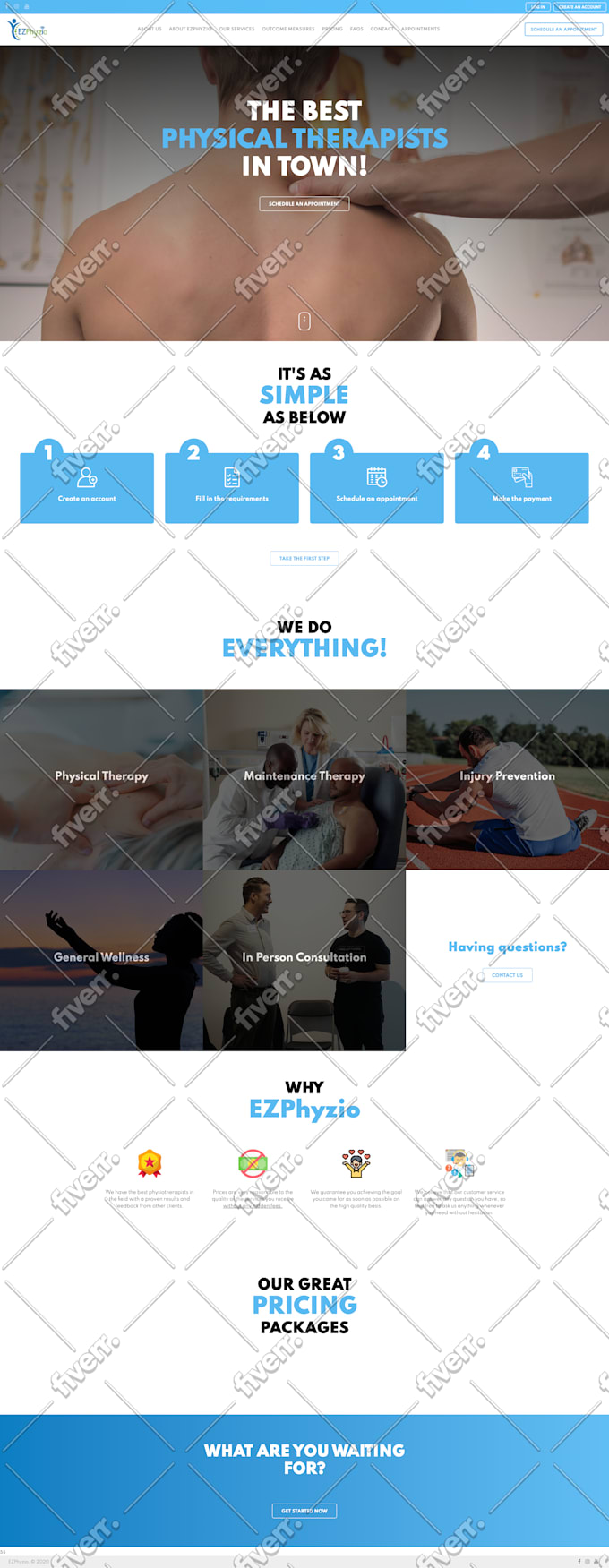 design and develop professional custom website