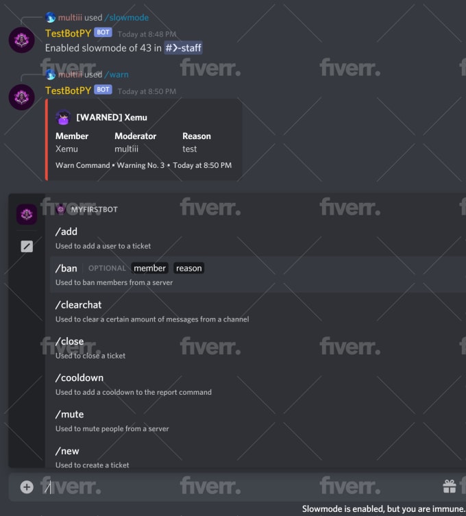 To chat clear bot discord CleanChat