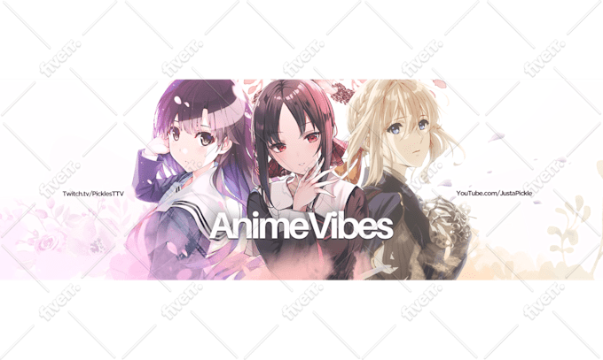 Design Anime Banner Or Header For Youtube Twitter Etc By Rubxyy Why not make your own? design anime banner or header for