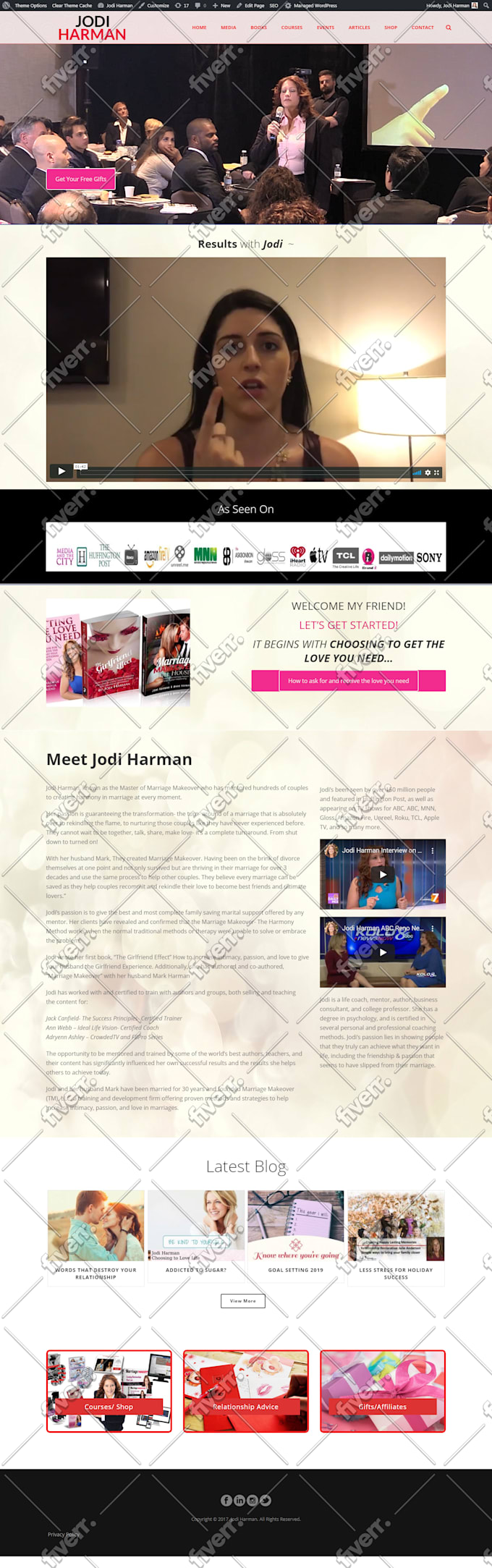 Fix Wpbakery Visual Composer Or Elementor Pro And Design Website By Salmanali345345 Check out our harmony in marriage selection for the very best in unique or custom, handmade did you scroll all this way to get facts about harmony in marriage?