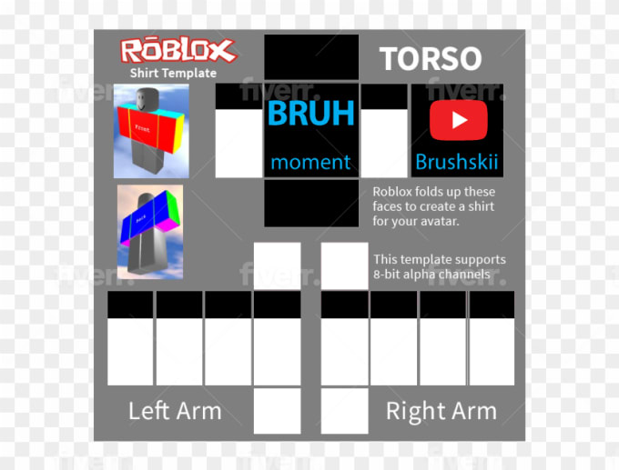 Design Roblox Clothing For You By Tzbrand - aesthetic roblox template 2020