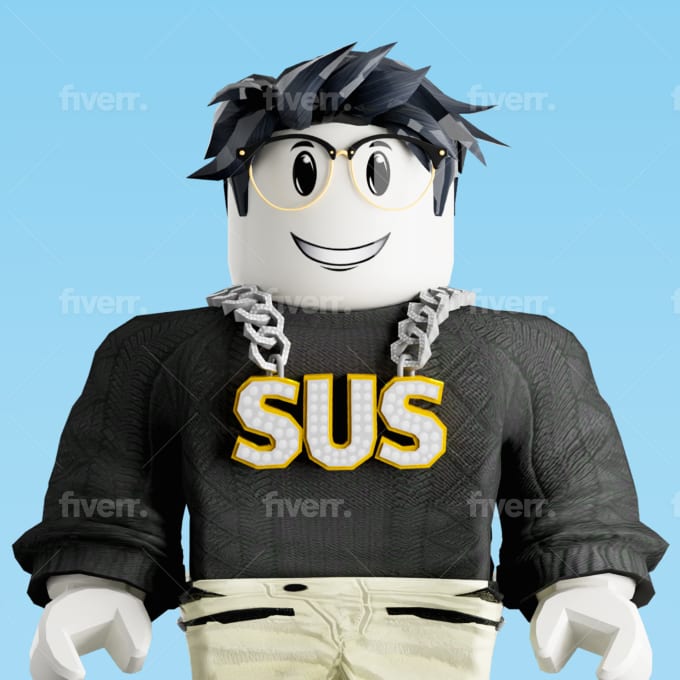 Make 3d quality roblox profile pictures by Gh0stb