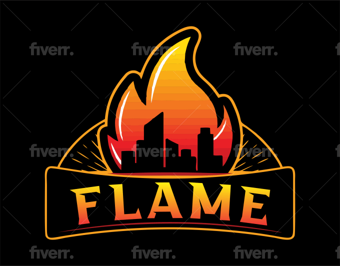 3D Flame Discord Server Icon Maker