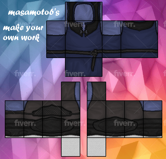 Create Customised Roblox Clothing To Your Specification By Masamoto6 - create roblox music video