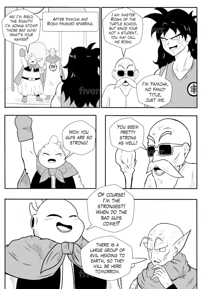 Draw Manga And Comics For You By Dapit Jamur