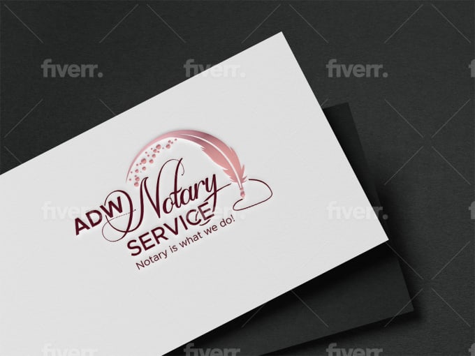 notary business cards