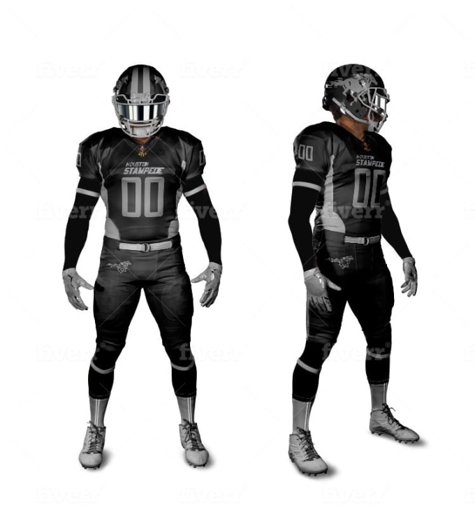 Download Make A Football Kit Or Other Sportswear Uniform 3d Mockup By Souf Smokey Fiverr