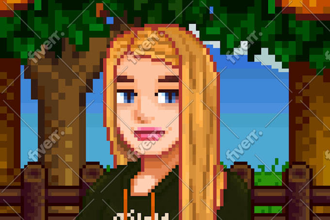 Draw Anyone In Stardew Valley Style By Chundouble9 Fiverr