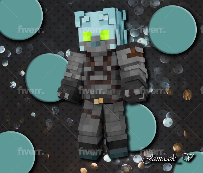 Make you the best custom minecraft skin for low price by Avethea
