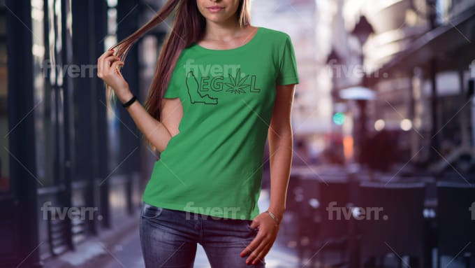 Put Your Design On Tshirt Mock Up Apparel Clothing Line By