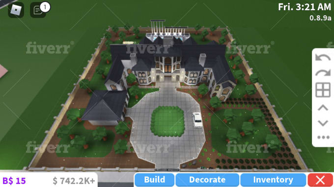 Build You A Detailed Bloxburg Mansion By Jessrye Fiverr Its not a mansion but the desing of the house is amazing. build you a detailed bloxburg mansion
