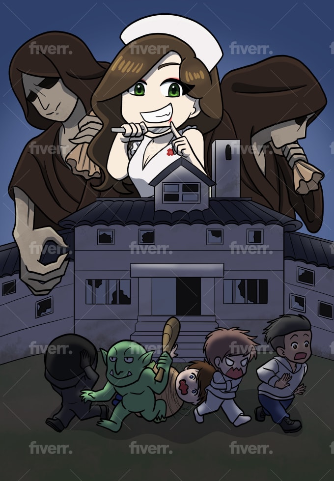 Five Nights at Freddy's: Sister Location Fan art Chibi Anime