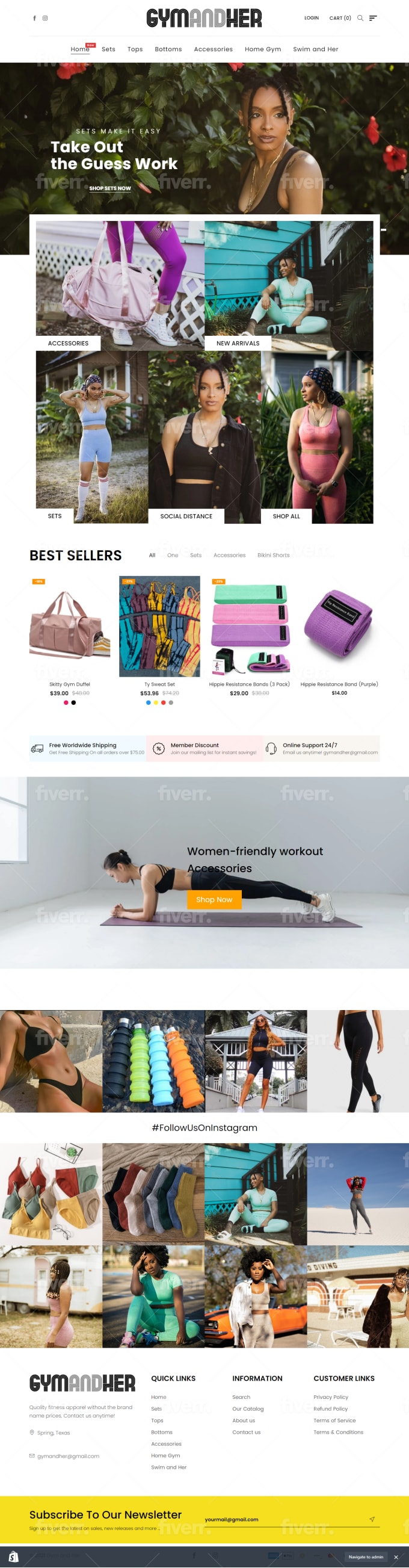 7 Pcs Yoga Set Health Fitness Home Includes Yoga Mat Yoga Blocks