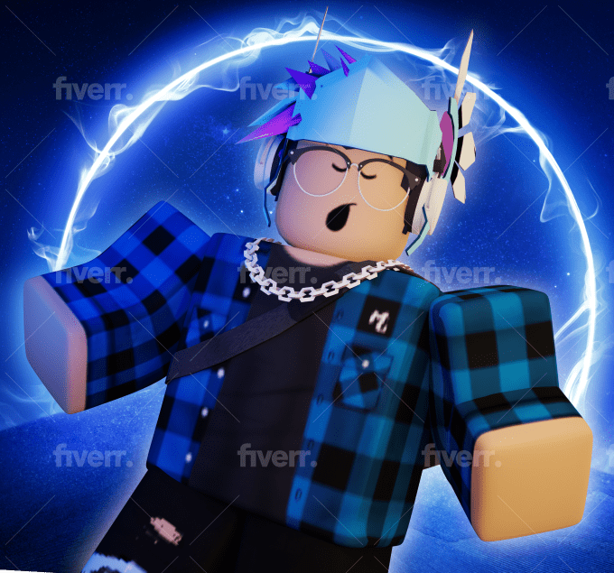 Make a high quality roblox gfx profile picture by Hiraaa_x