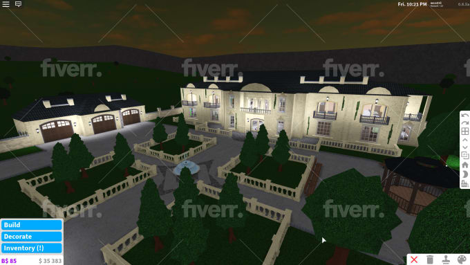 Build You An Expertly Crafted Roblox Bloxburg Mansion By Rexnexzilla - roblox bloxburg luxury bloxburg house aesthetic
