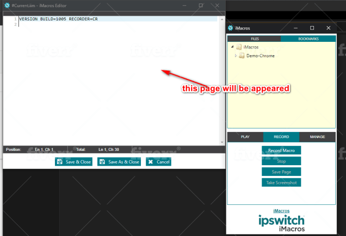 script auto comment facebook imacro