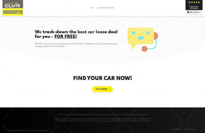 design professional high converting landing page