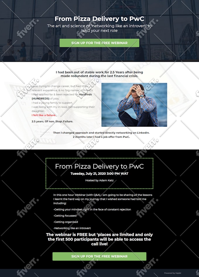 create a sales funnel using simvoly, katra, kajabi, clickfunnels