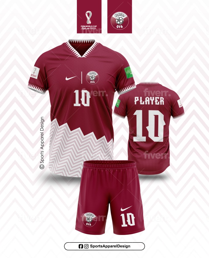 Custom design of football, soccer team jersey by Sports_apparel