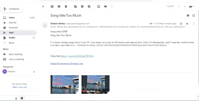 Send your song to 800 major international record labels by ...