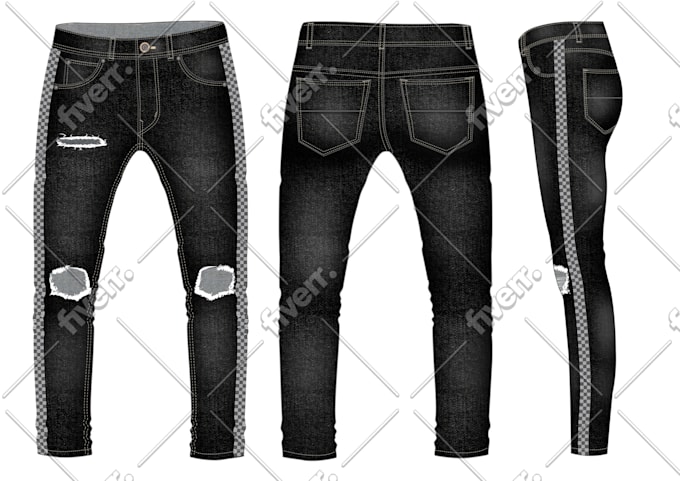 jeans pant shirt design