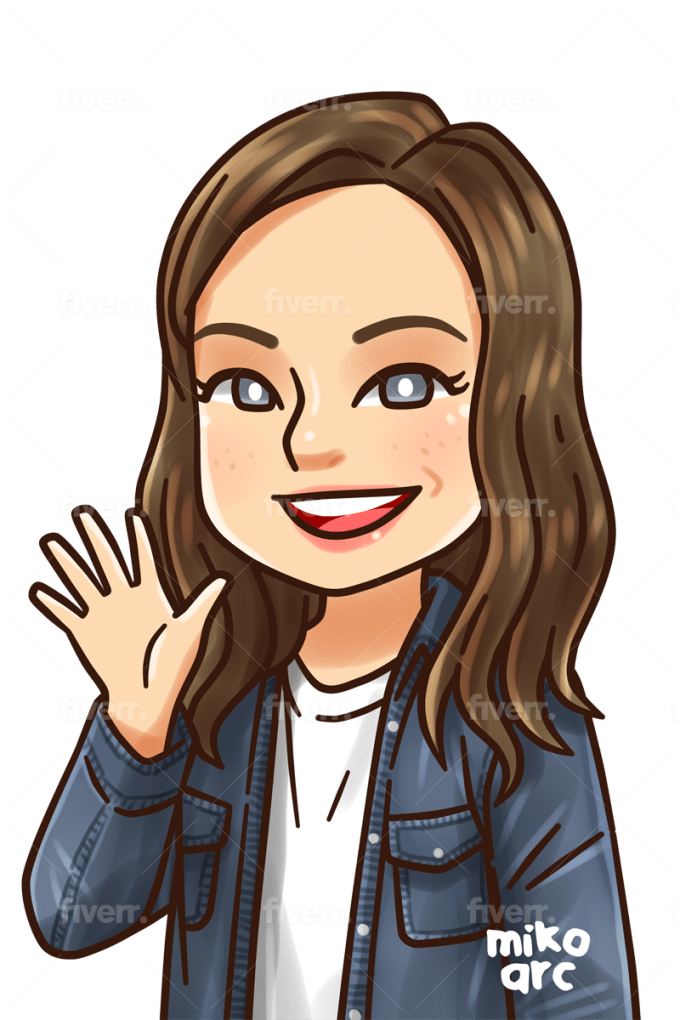 Draw Your Avatar In My Cute Cartoon Style By Alifia