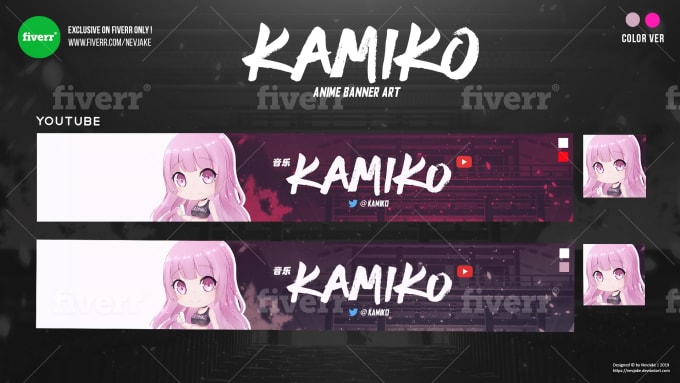 Design 2 High Quality Anime Youtube Banner By Nevjake Check out this fantastic collection of cool anime wallpapers, with 74 cool anime background images for your desktop, phone please contact us if you want to publish a cool anime wallpaper on our site. quality anime youtube banner