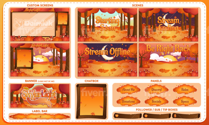 Orange Box - Twitch Designs