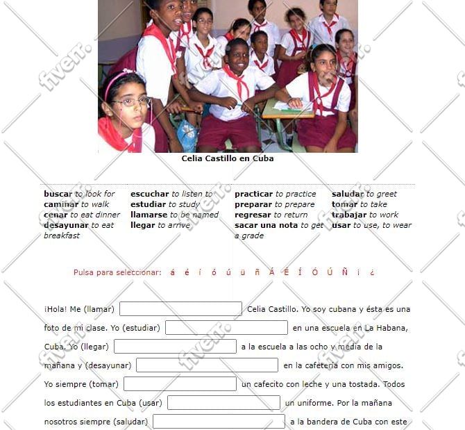 teach you spanish in a few lessons