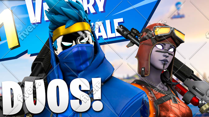 Design Perfect 3d Fortnite Thumbnails By Shadesofnate Fiverr
