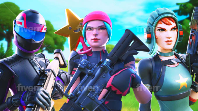 Trio Event Fortnite Thumbnail Design Attractive Fortnite Thumbnails By Mohidsalman Fiverr