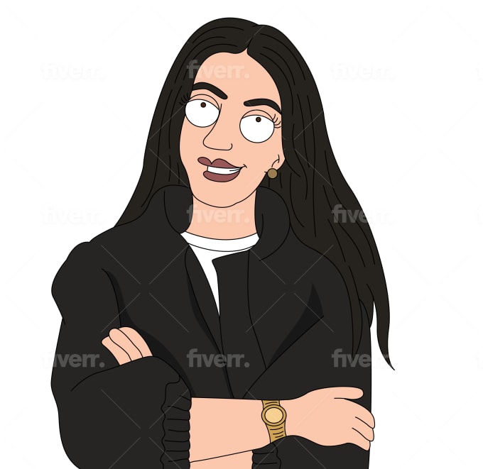 Draw you like family guy cartoon character by Diana_design | Fiverr