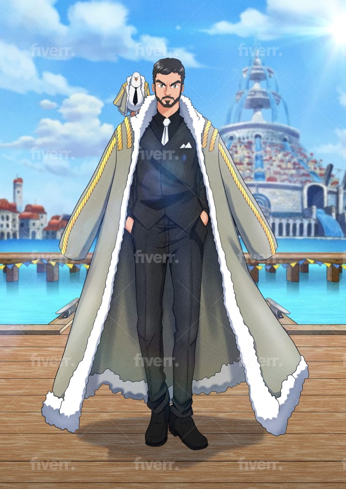 Draw You In One Piece Anime Style Plus Wanted Poster By Inka Iskandar Fiverr