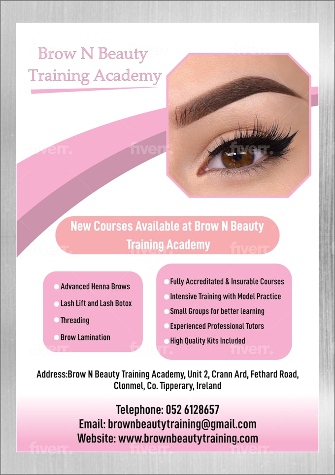 Do A Professional Salon Beauty Spa Flyer Design For You By Zsgraphics