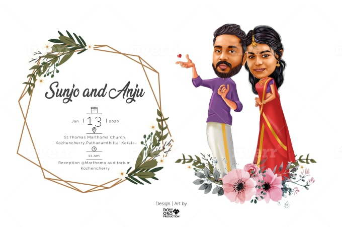 Draw Couples Save The Date Caricature Poster By Rahulanimator Caricature11 digital caricature, caricature gifts, wedding caricature ,art gifts ,marriages caricatures , creative facebook profile pictures. draw couples save the date caricature