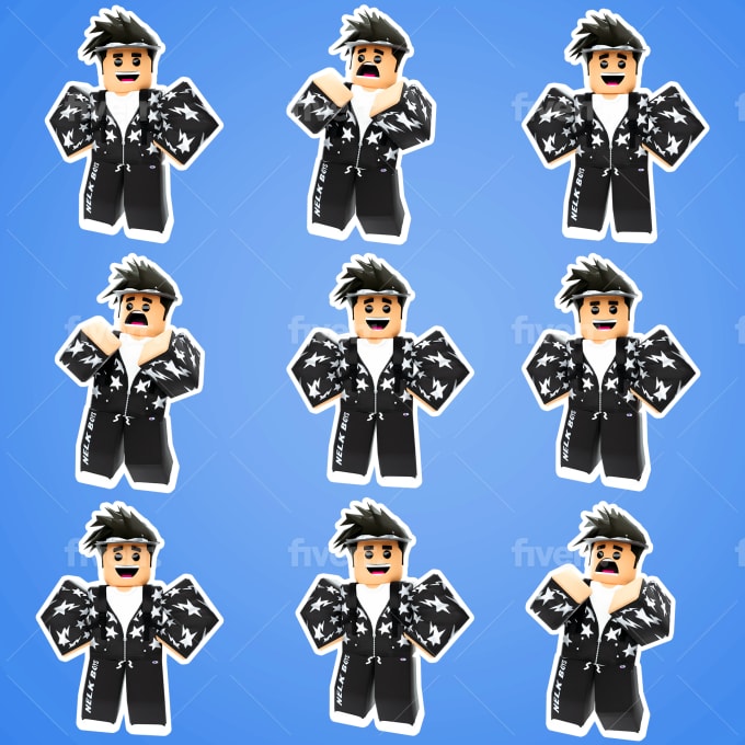 Make face expression roblox overlay for your thumbnail by Hiezellblox