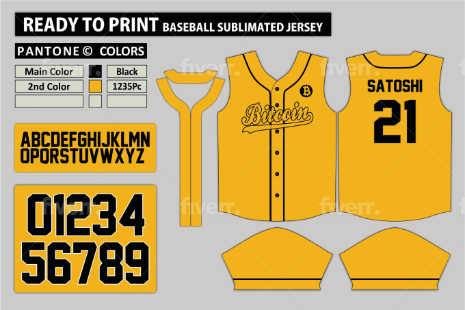 Layout baseball jersey and all esports jersey design by Aqibto