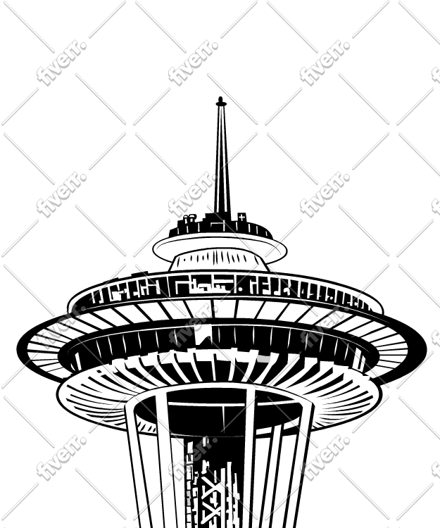 Create a vector art portrait black and white by Saratm | Fiverr