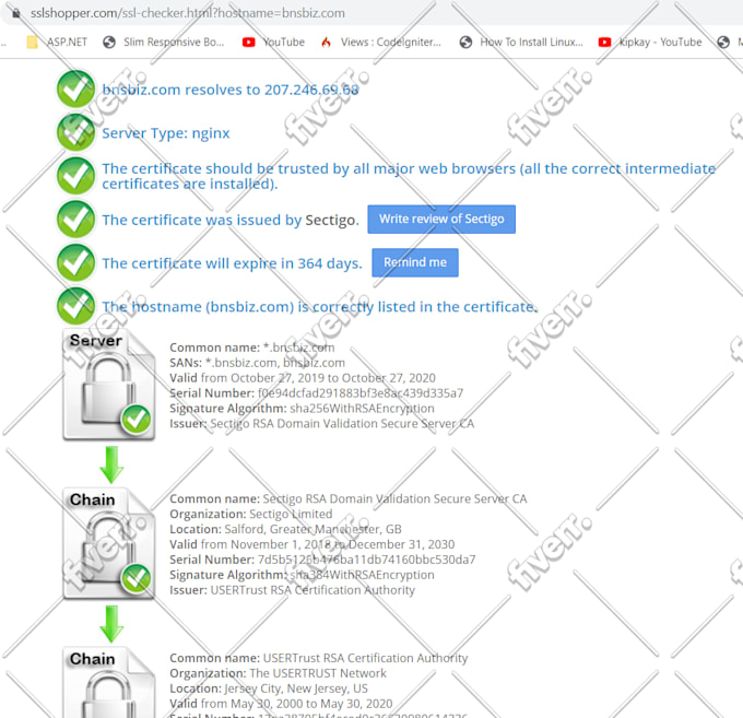 issue comodo ssl certificate and install it