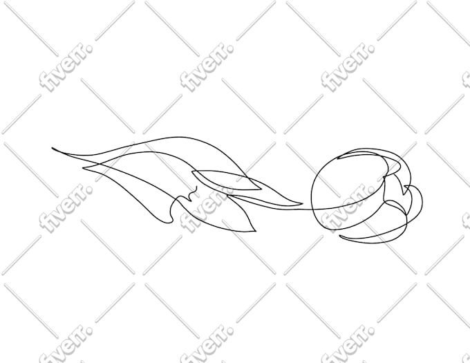 Do Custom One Line Drawings By Cgambota Fiverr