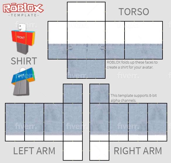 Roblox Clothing Template With Cuffs - Mediamodifier