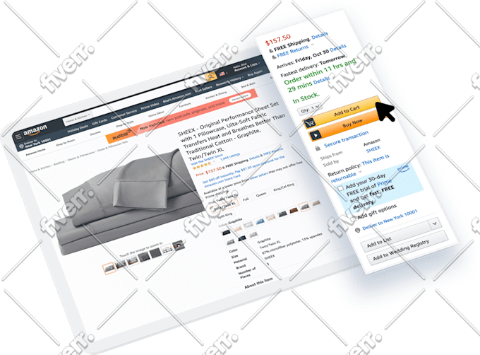 Write top amazon listing and seo product descriptions content by