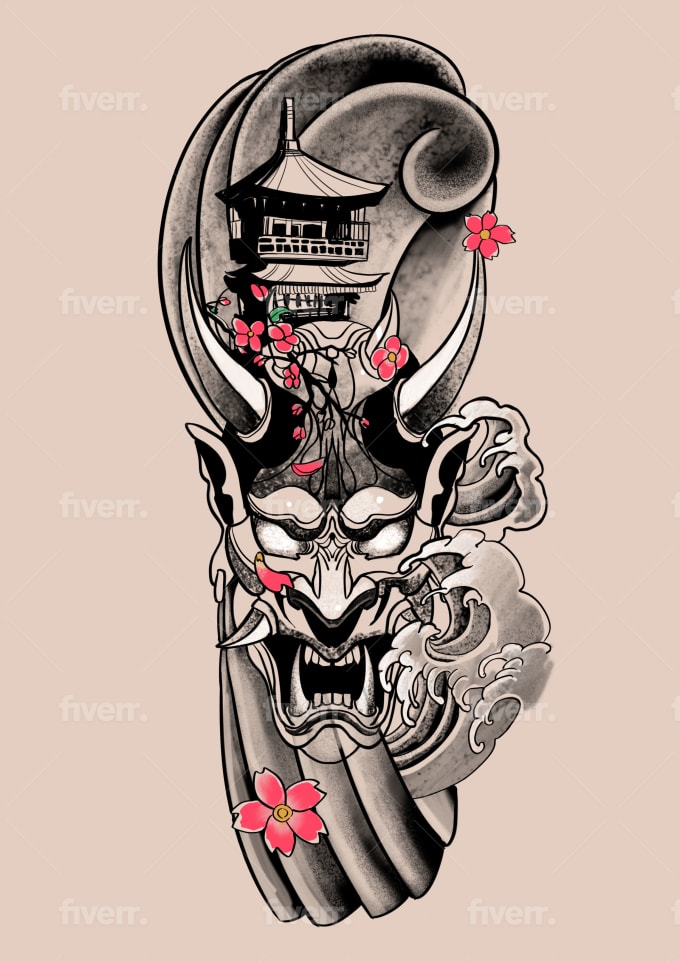 88491 Japanese Tattoo Images Stock Photos  Vectors  Shutterstock