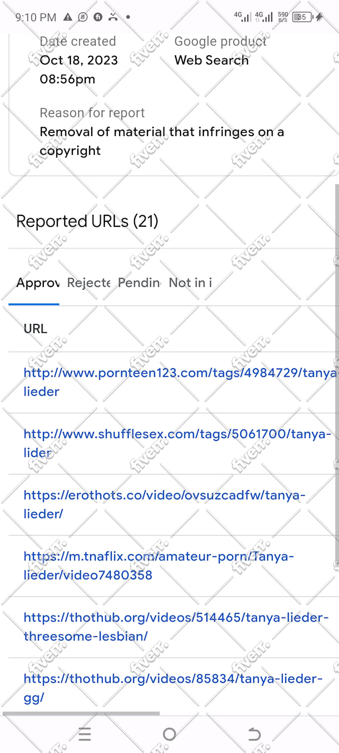 Remove your leaked onlyfans content under dmca by Majidmurtaza5 Fiverr