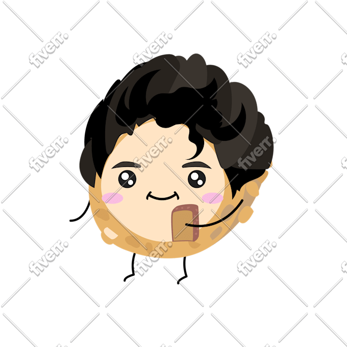 Draw Food Cartoon In Vector By Joon910810