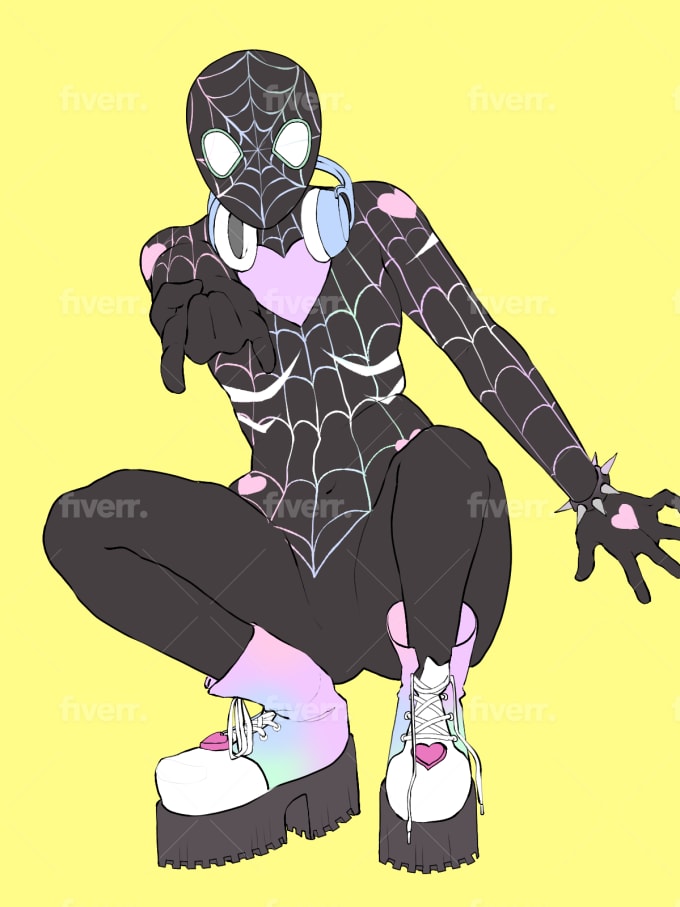 Create your very own spidersona by Namjioonseok