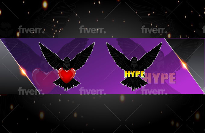 Chicken Drumstick Twitch Badges - Gaming Visuals