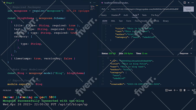 Do Nodejs Expressjs Mongodb Rest Api Tasks By Pronazmul Fiverr Do Nodejs Expressjs Mongodb Rest Api Tasks By Pronazmul Fiverr