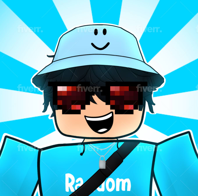 A drawing of my roblox avatar, and its variants. : r/RobloxArt