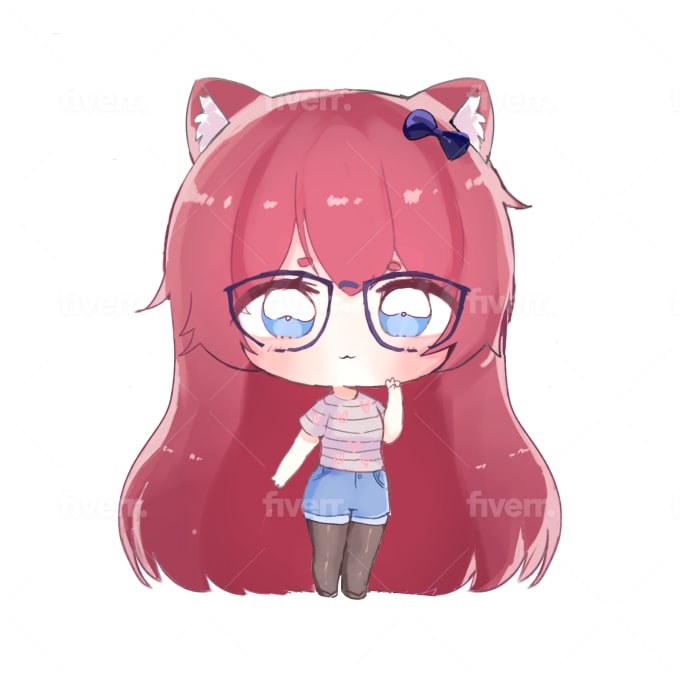 Cute chibi anime art for you by Jennie889